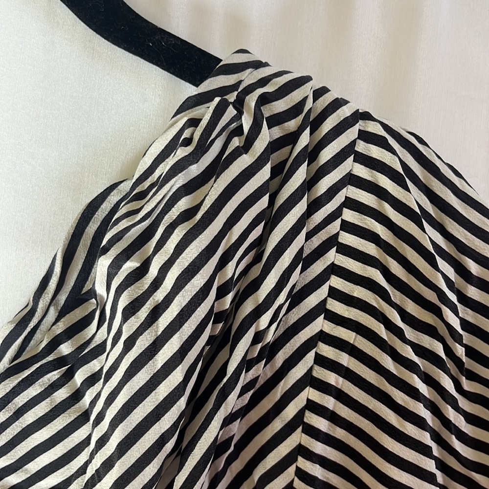 Halston Silk One Shoulder Top - Picture 8 of 16